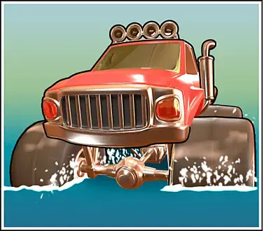Símbolo de la camioneta del Pescador